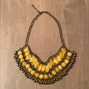Beautiful Antique Gold & Yellow Necklace 💛